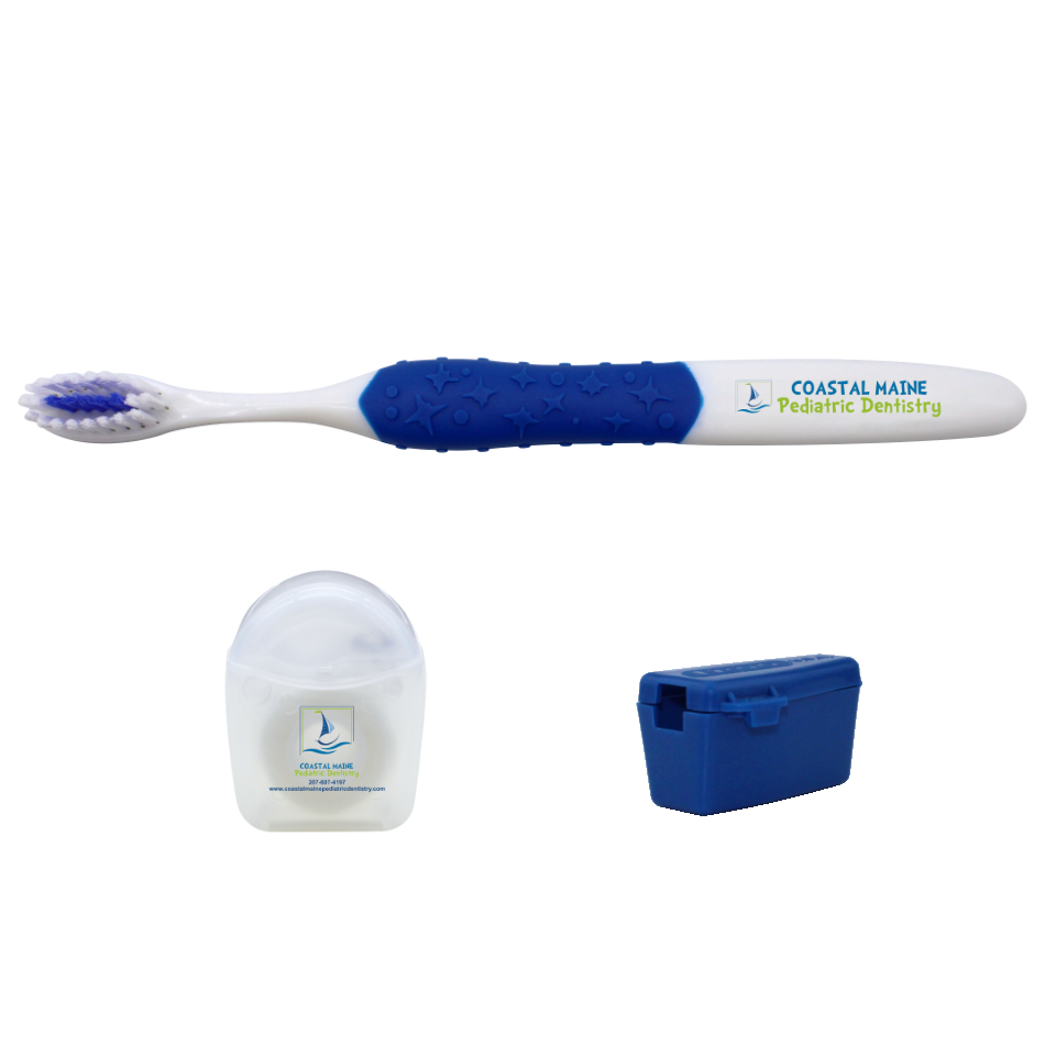 Premium child toothbrush bundle personalized