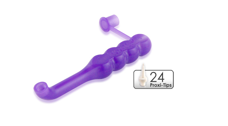 Proxi-Tip™ Travel Handle & 24 Proxi-Tips