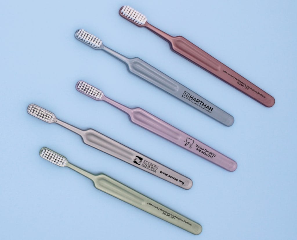 Ultra-soft bristles that allow for effective cleaning without irritating enamel or soft tissues.