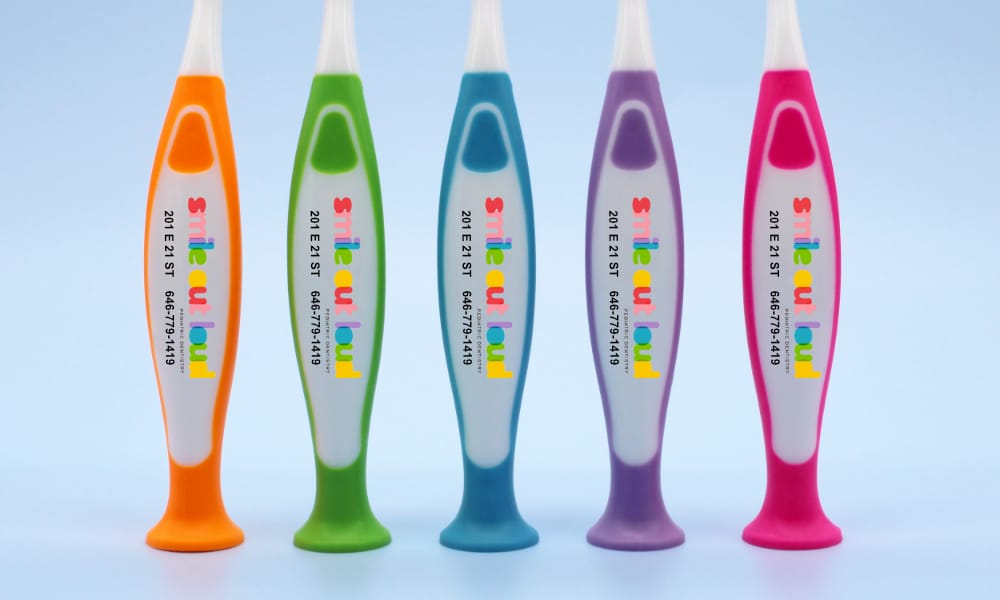 Whether it’s a vibrant color, a sleek design, or your logo prominently displayed, custom toothbrushes serve as a tangible reminder of your commitment to patient oral health.