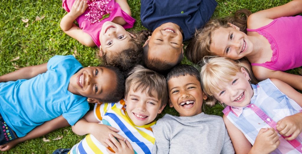 Smiling children